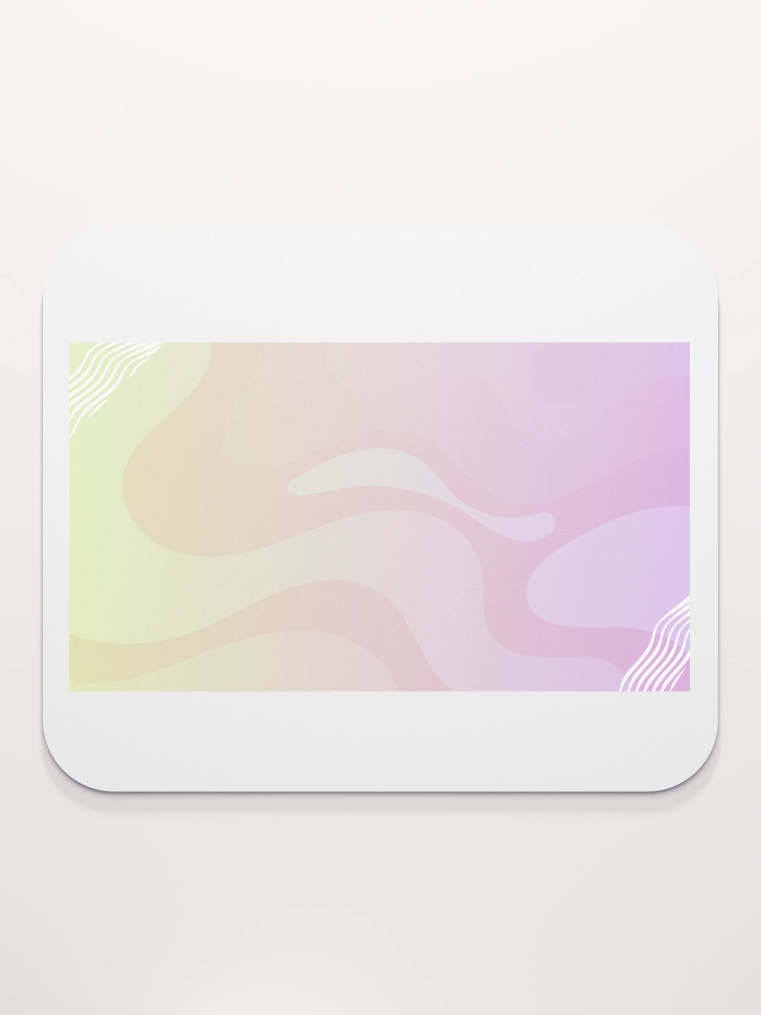 Pastel Waves Mouse Pad product image (2)