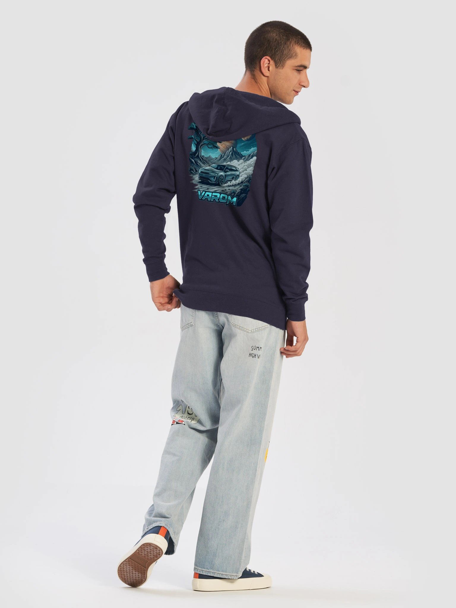 Hoodie Varom Parallel Planet 4 (zip-up) product image (3)