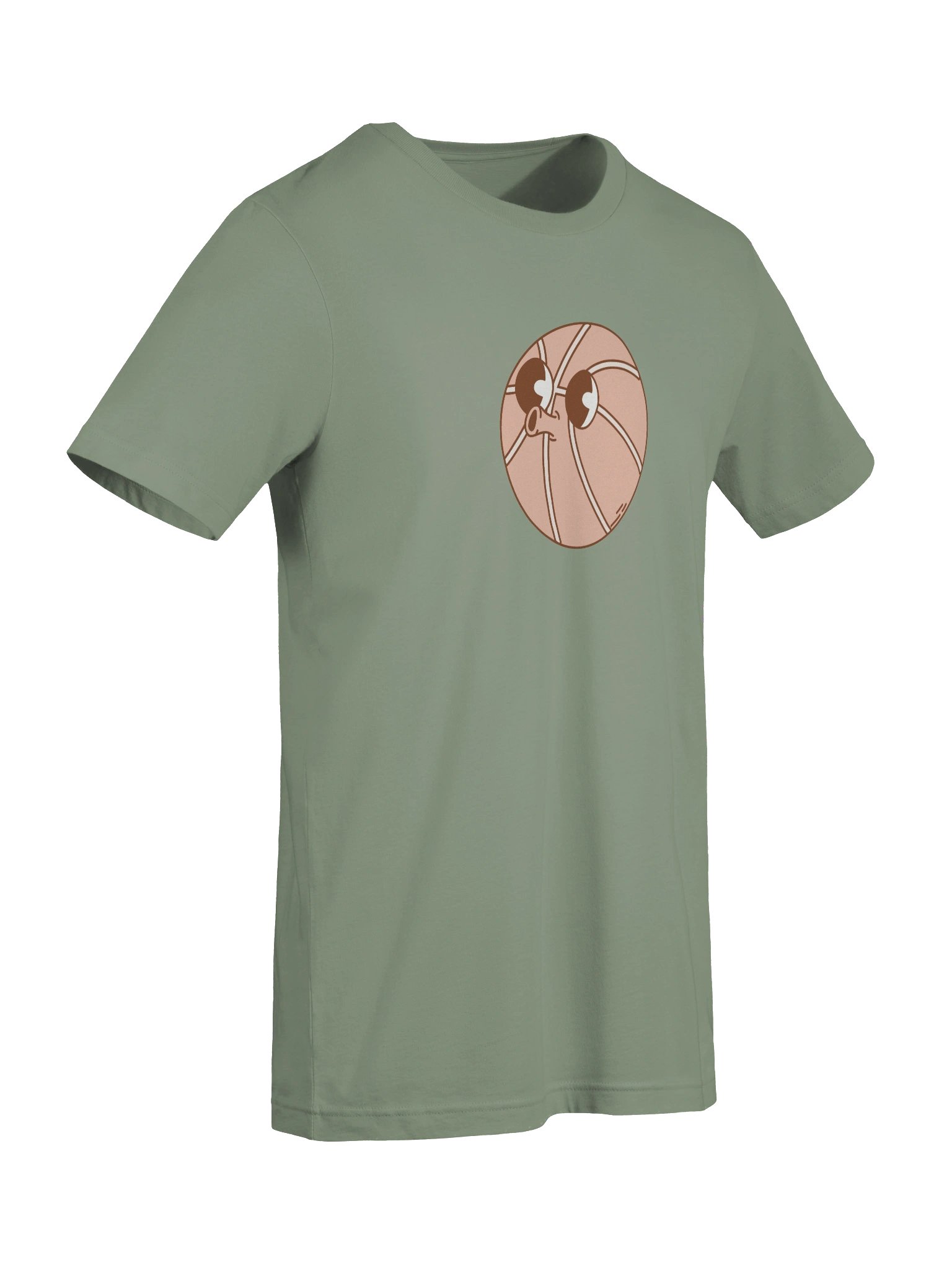 Basketball Character T-Shirt | Retro 70s Sports Cartoon Tee product image (9)