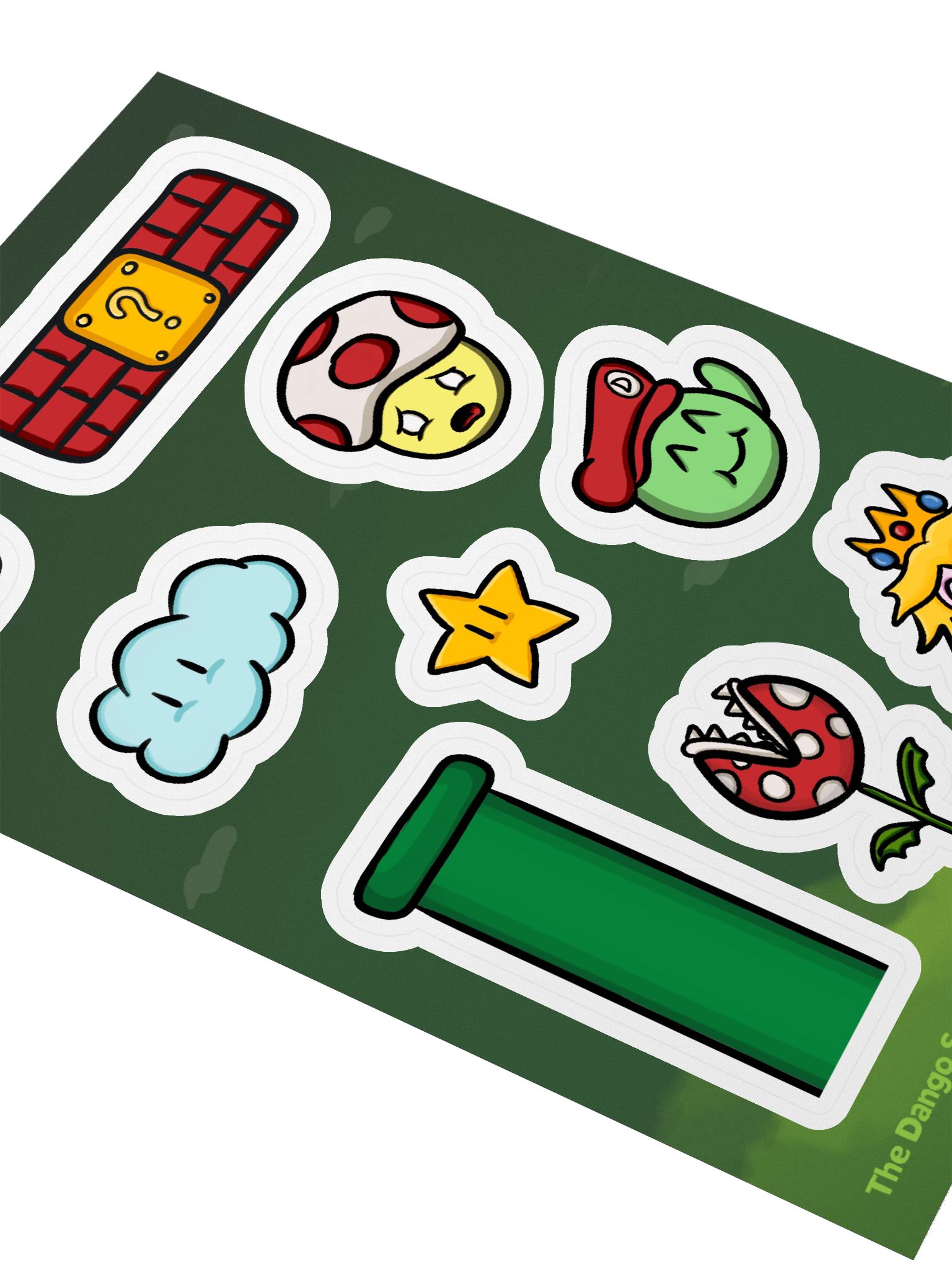 Dango Mario Set - Kiss Cut Sticker Sheet product image (3)