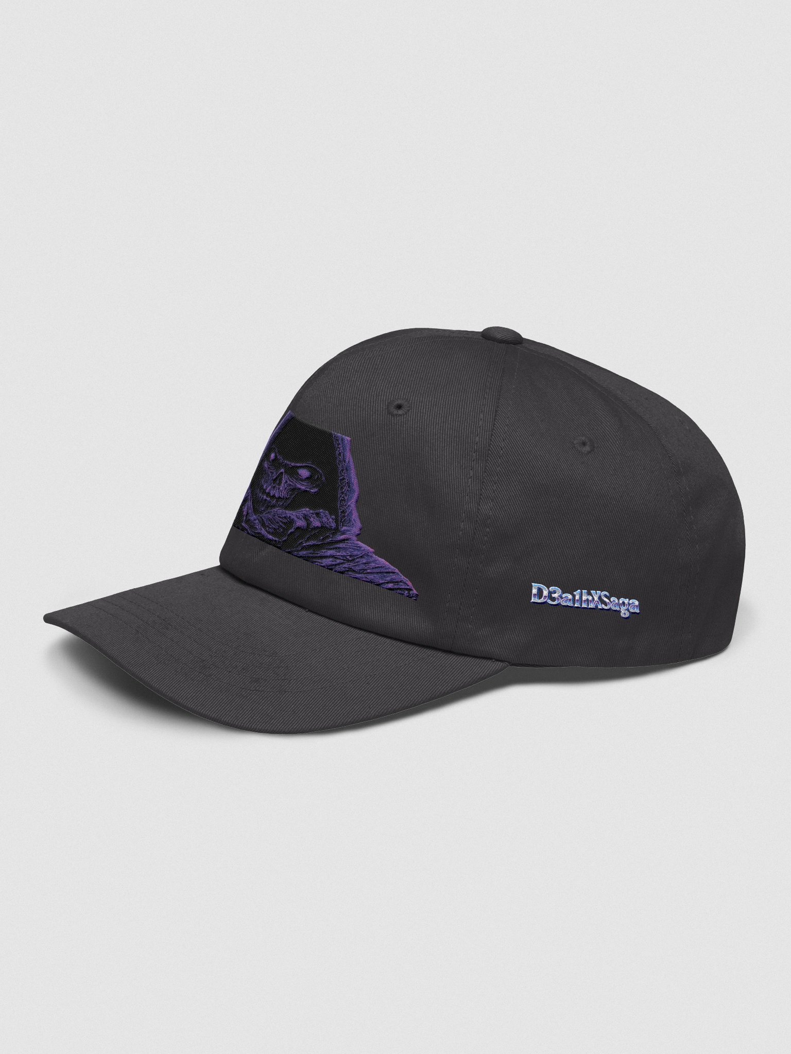 D3a1hXSaga™ “Neon Endgame” Vaporwave Hat - Dark Grey Edition product image (4)