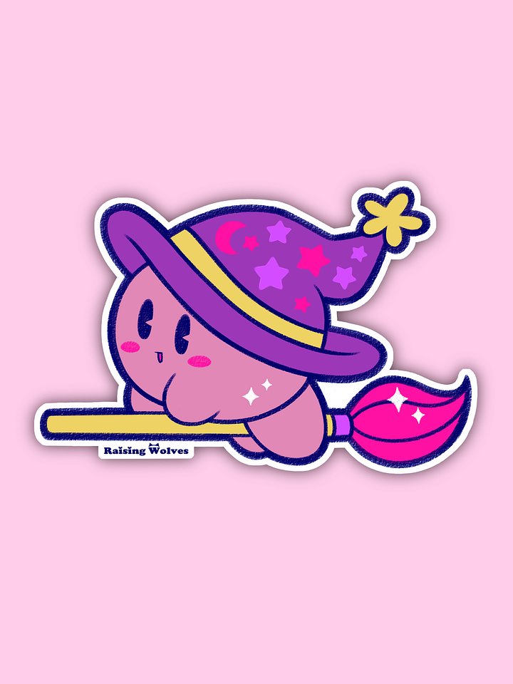 Paintbrush Witch Sticker product image (1)