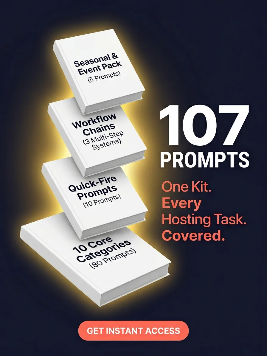 The Airbnb Host AI Prompt Kit - Premium Edition 107 Copy-Paste Prompts to Run Your Rental Like a Pro product image (5)