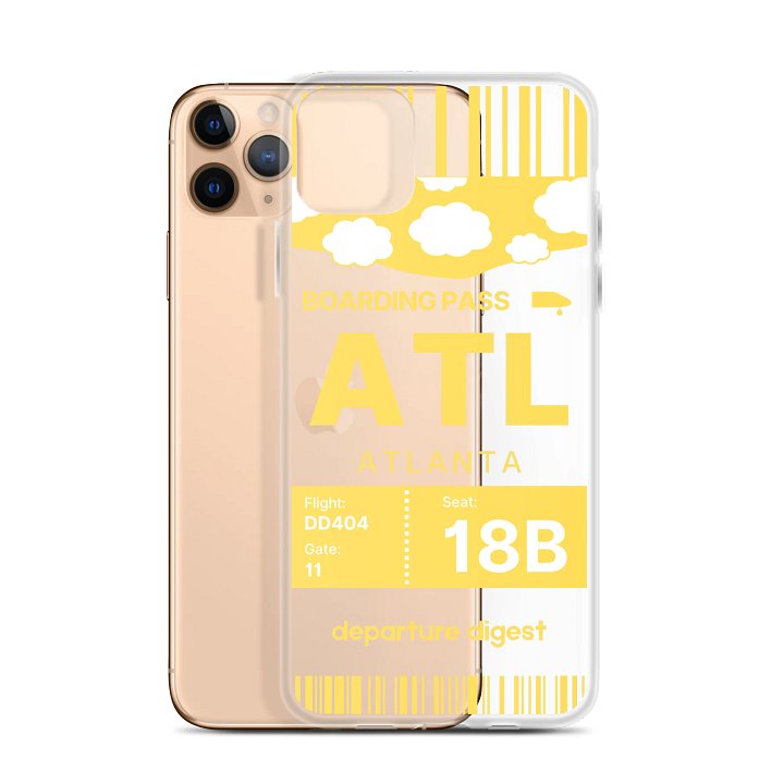 ATL: Atlanta Hartsfield-Jackson Boarding Pass Case (iPhone) product image (2)