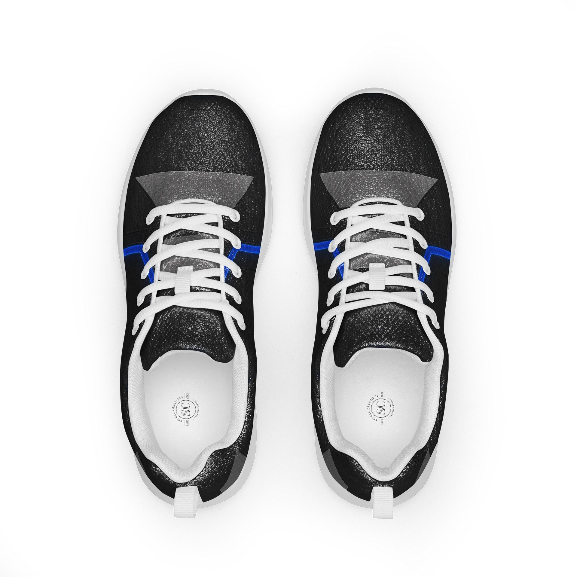 Neon Geometry Athletic Shoes product image (8)