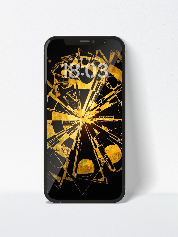 Celestial Mechanics Gold Edition 2026 — Digital Wallpaper Pack product image (1)