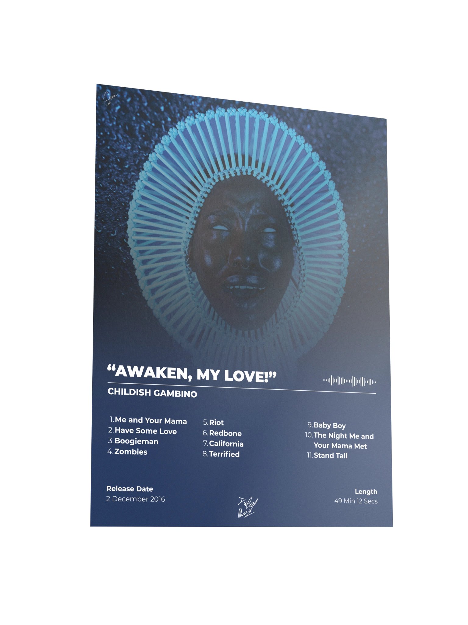 Awaken, My Love! Childish Gambino Album Poster product image (6)