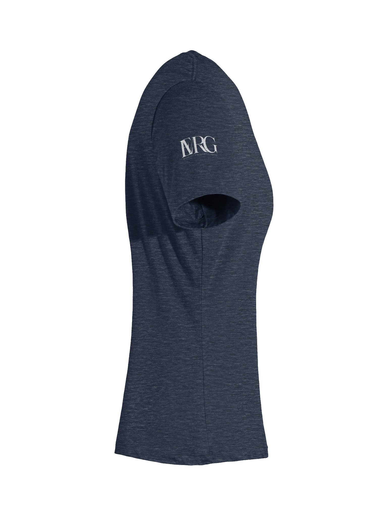 Sleeve Logo Navy V-Neck Tee product image (6)