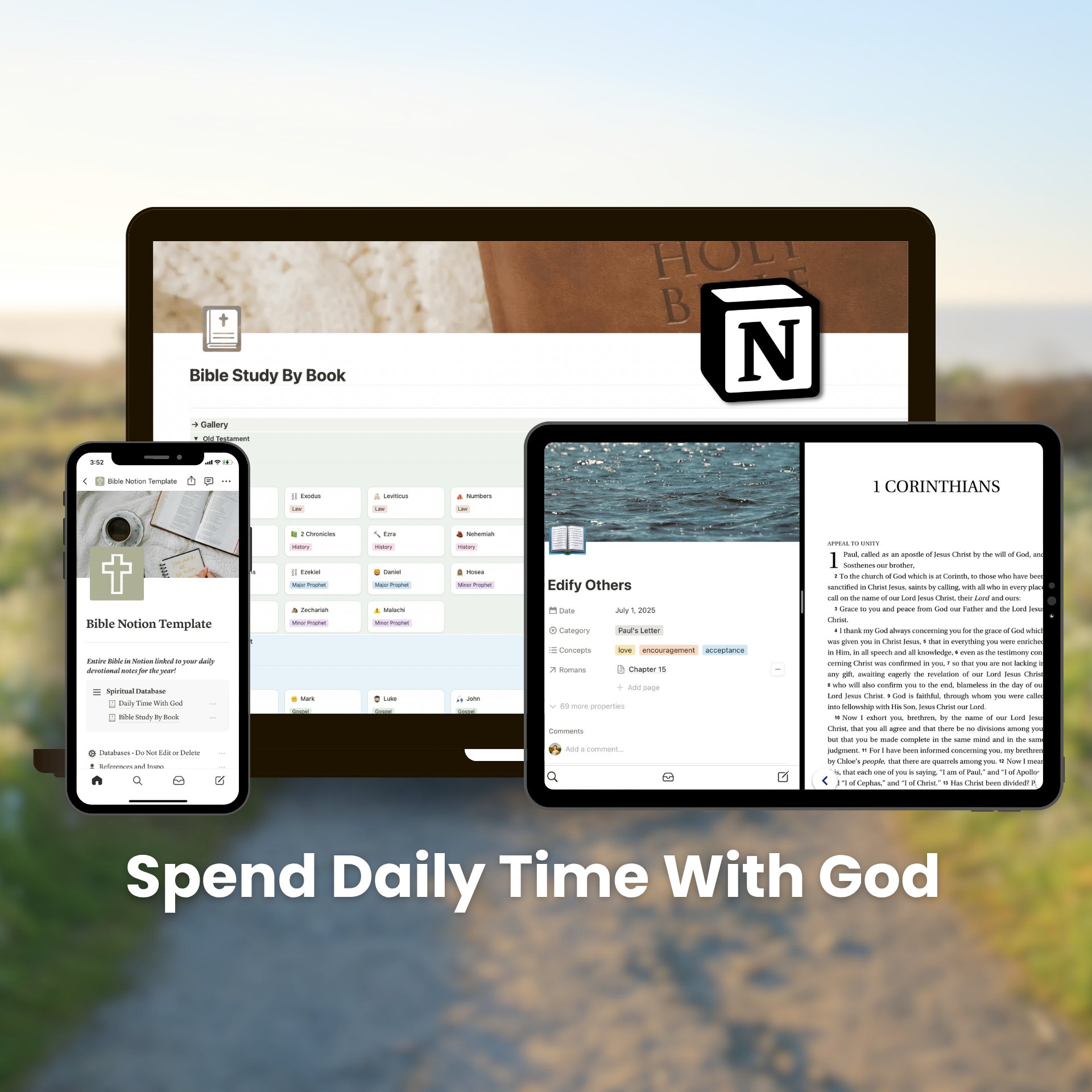 Free 2026 Bible Notion Template product image (1)