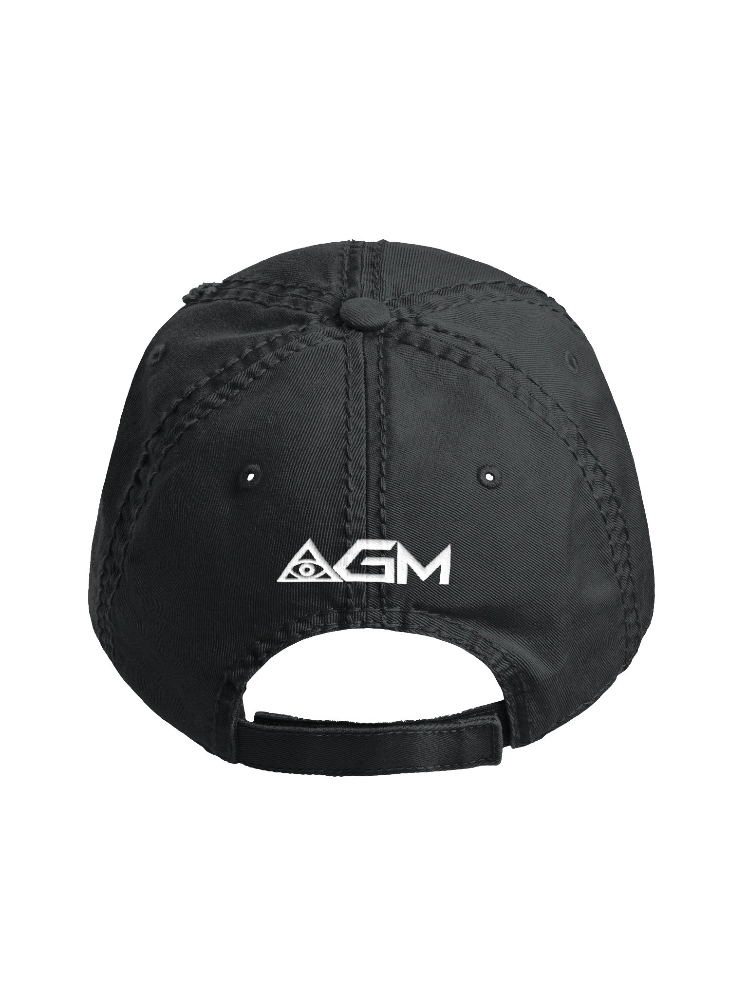 WTFU! Wake The Fuck Up Distressed Hat - Embroidered product image (4)