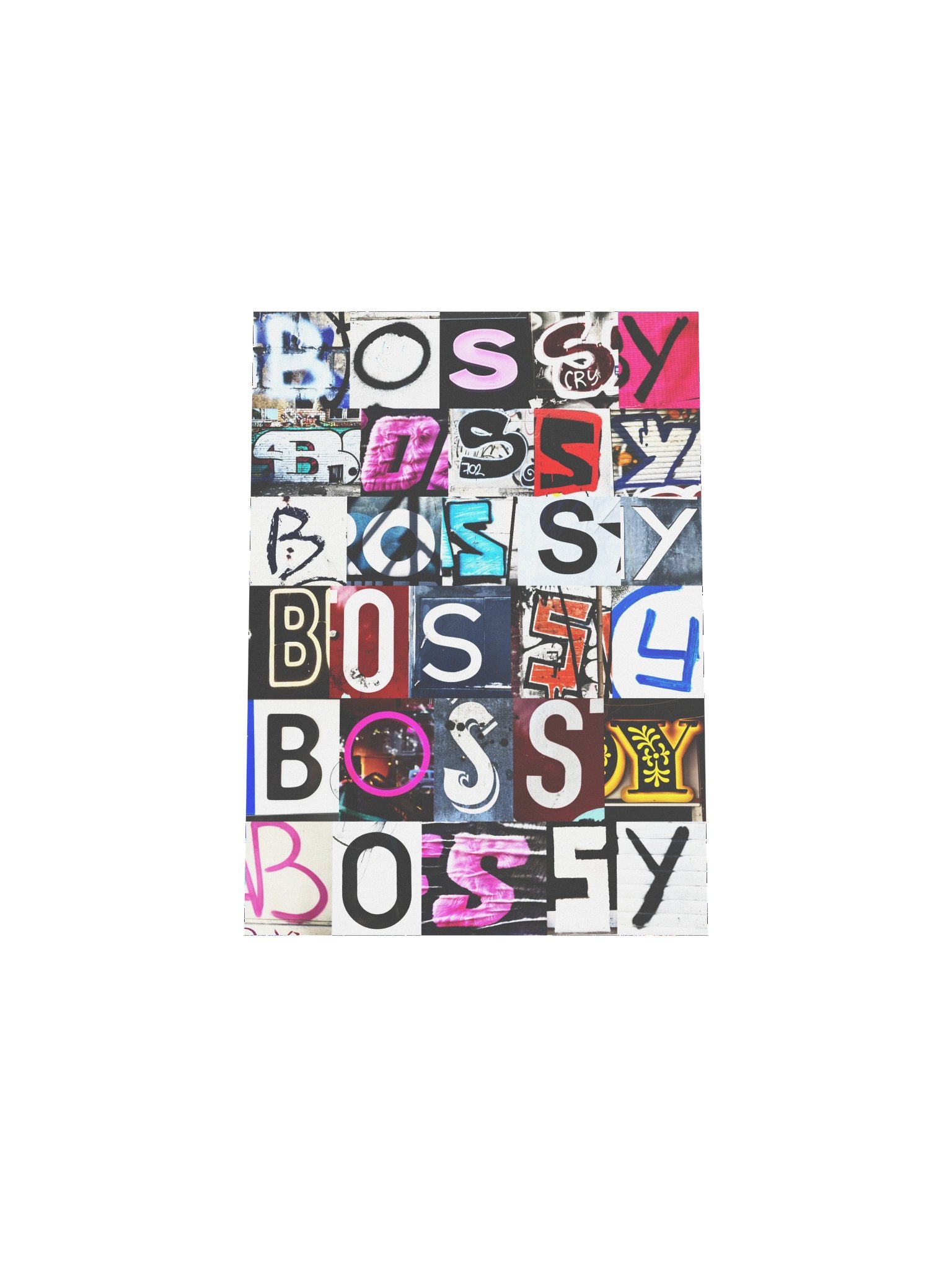 Bossy - Found Fonts Poster product image (14)