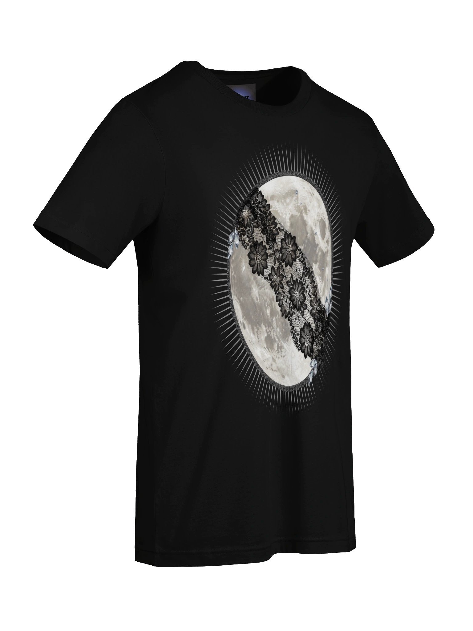 Veiled Moon Lace Tee - Midnight Veil product image (7)