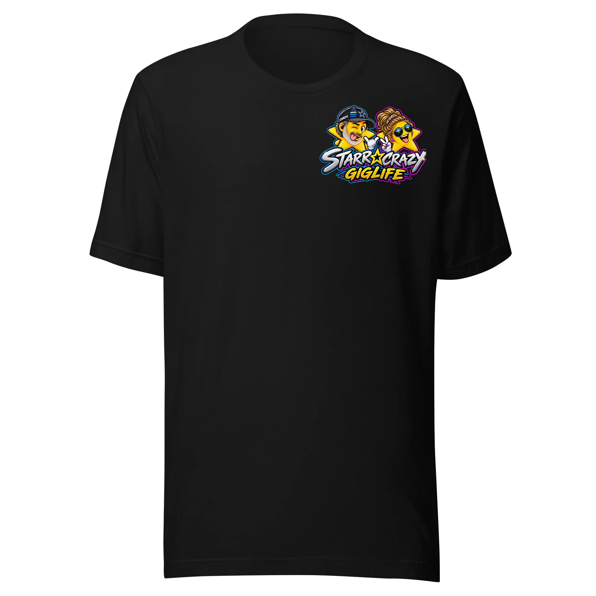 StarrCrazy Giglife – Emotional Stages of a Gig Worker Tee product image (1)