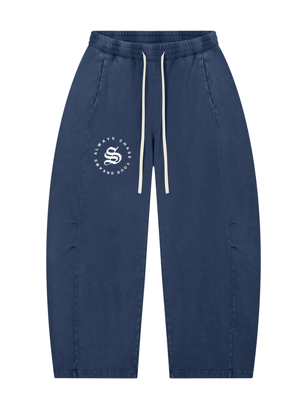 GBAH Unisex Mineral Wash Barrel Leg Pants product image (5)