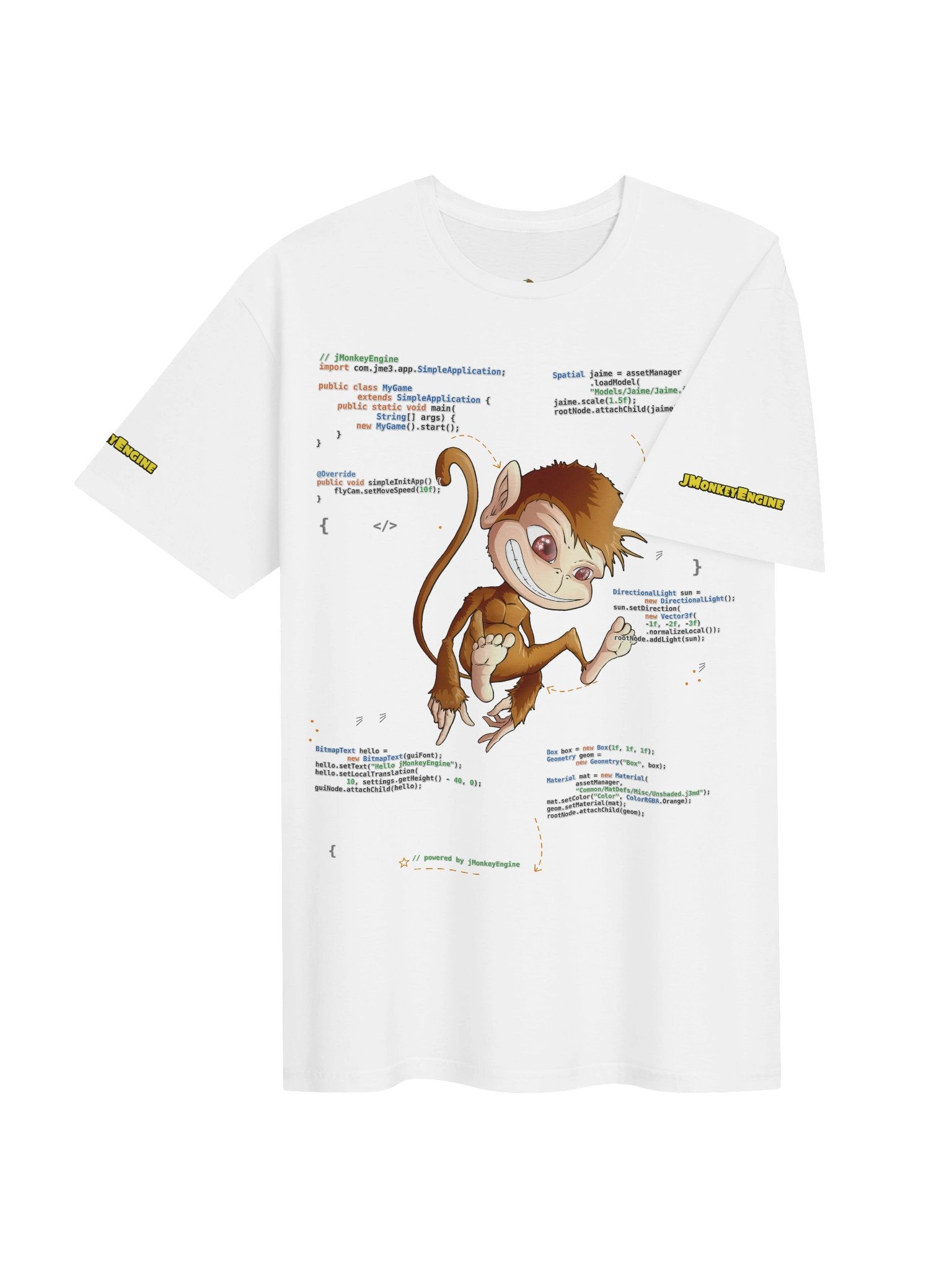 jMonkeyEngine coding T-shirt (unisex) product image (4)