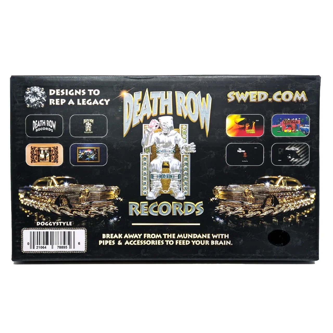 Death Row Records - 10.6" x 6.3" Metal Rolling Tray - Album Series product image (9)