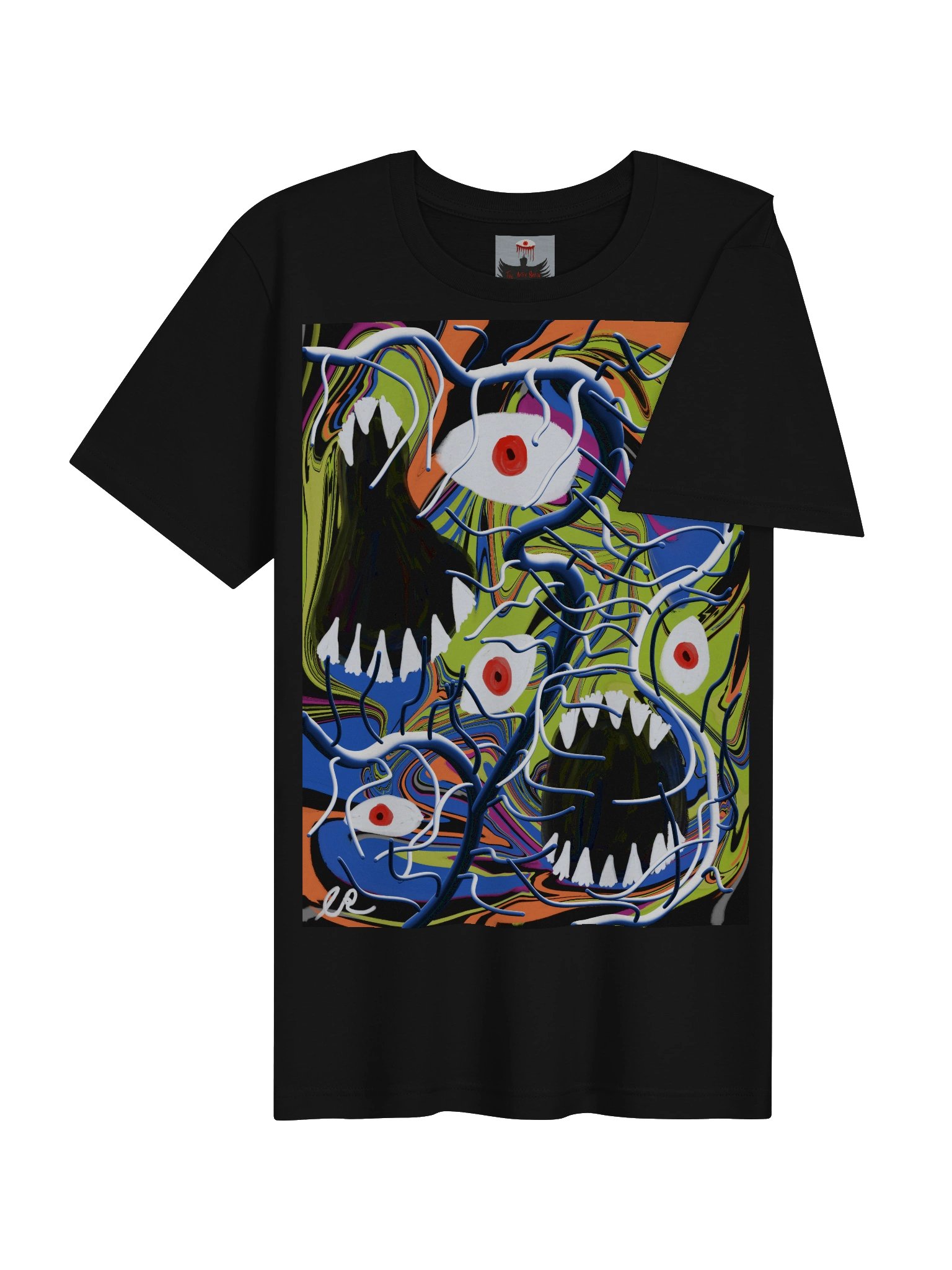 Psychedelic Monster Chaos Tee product image (4)