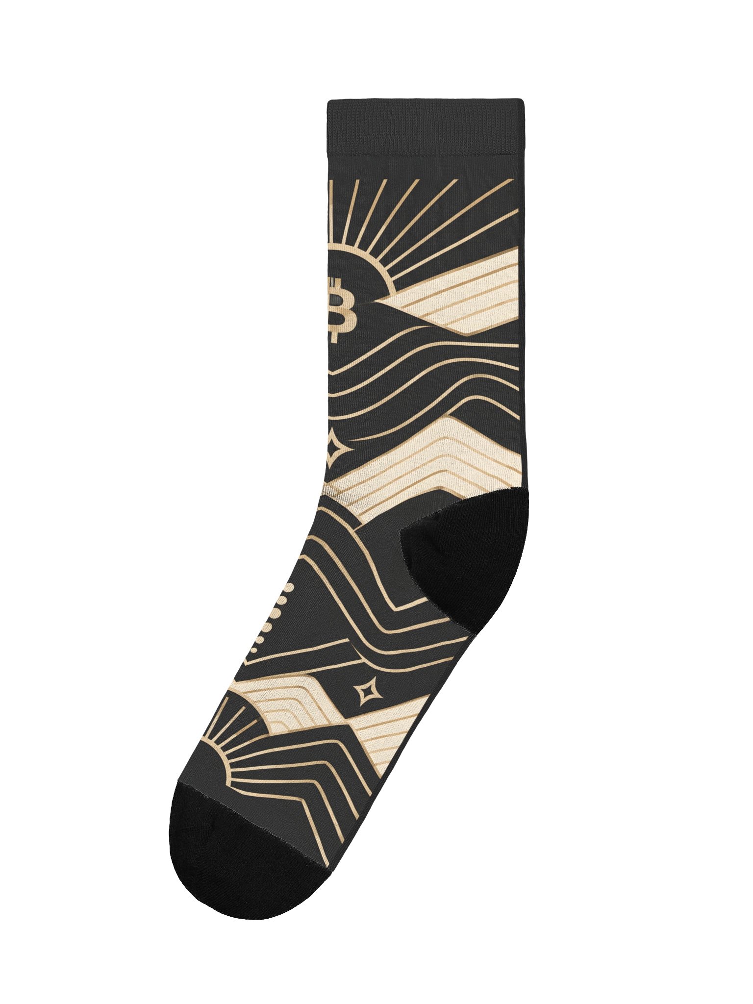 Tailored Bitcoin Crew Socks product image (1)