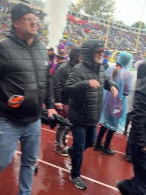 The hot of football for her. What an amazing win and thanksgiving even in the rain #football #footballtiktok 