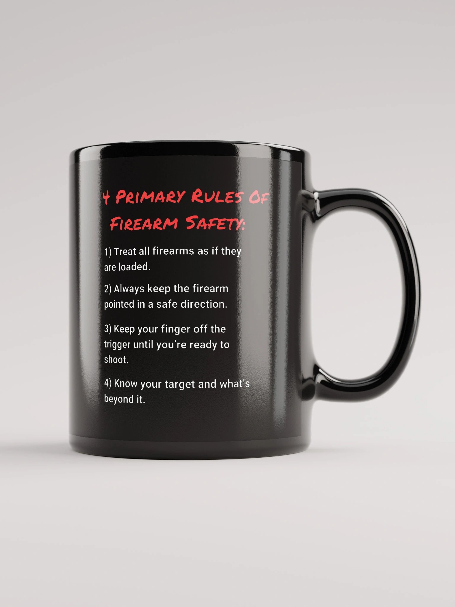 4 Primary Rules Of Firearm Safety product image (2)