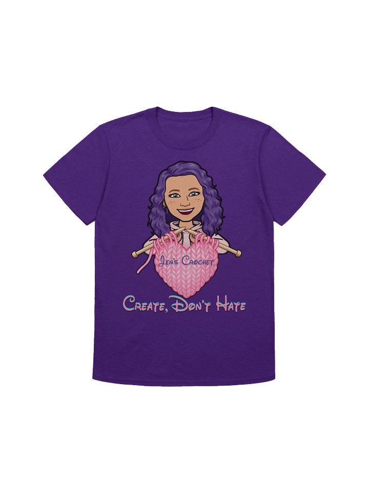 Jen's Crochet CREATE, DON'T HATE T-Shirt product image (1)