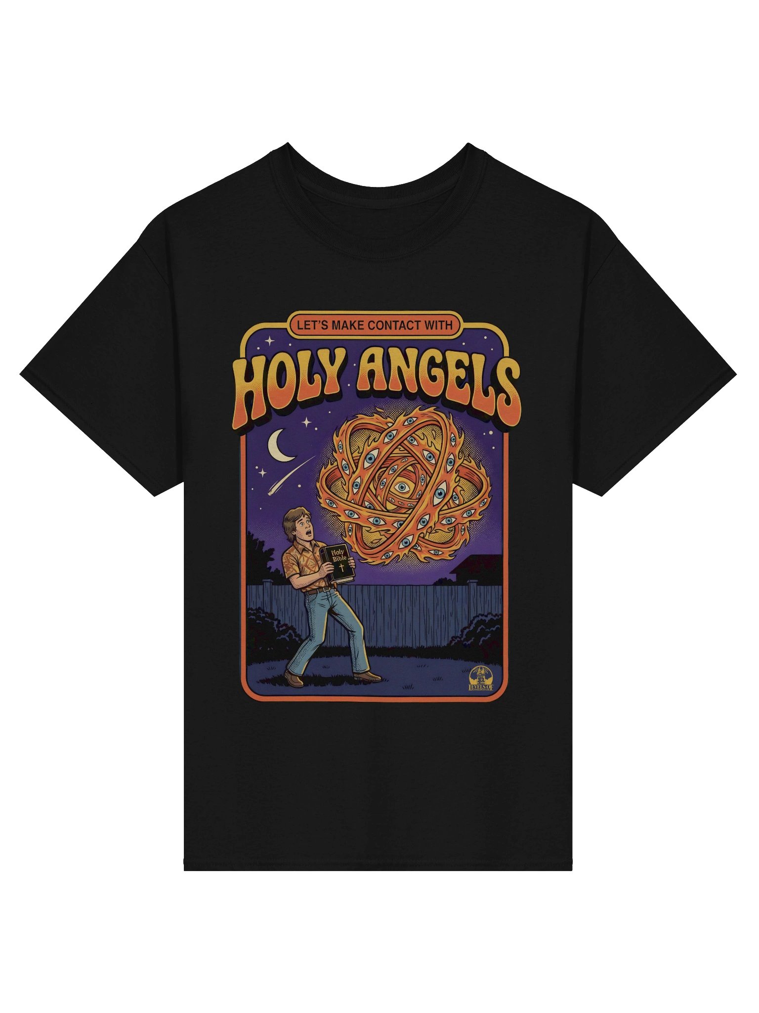 "Let's Make Contact With Holy Angels" Tee product image (10)