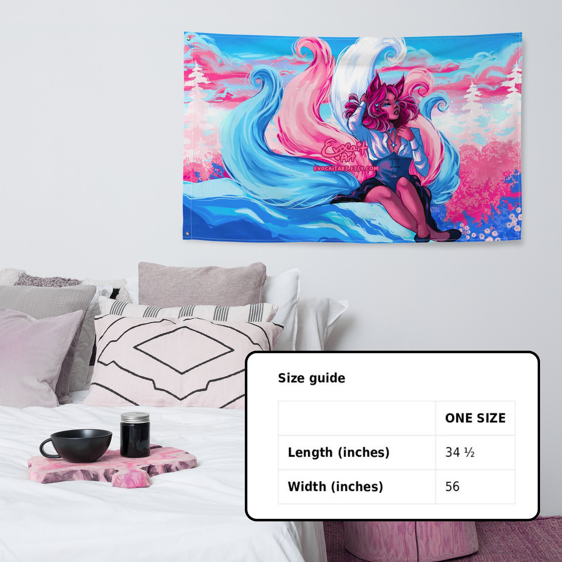 Fantasy Kitsune Transgender Pride Flag product image (5)