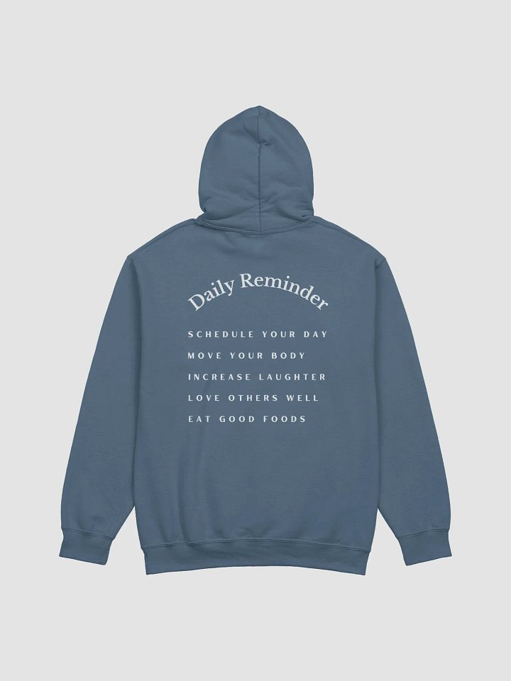 Sweatshirt daily reminders (BLUE & WHITE)! product image (2)