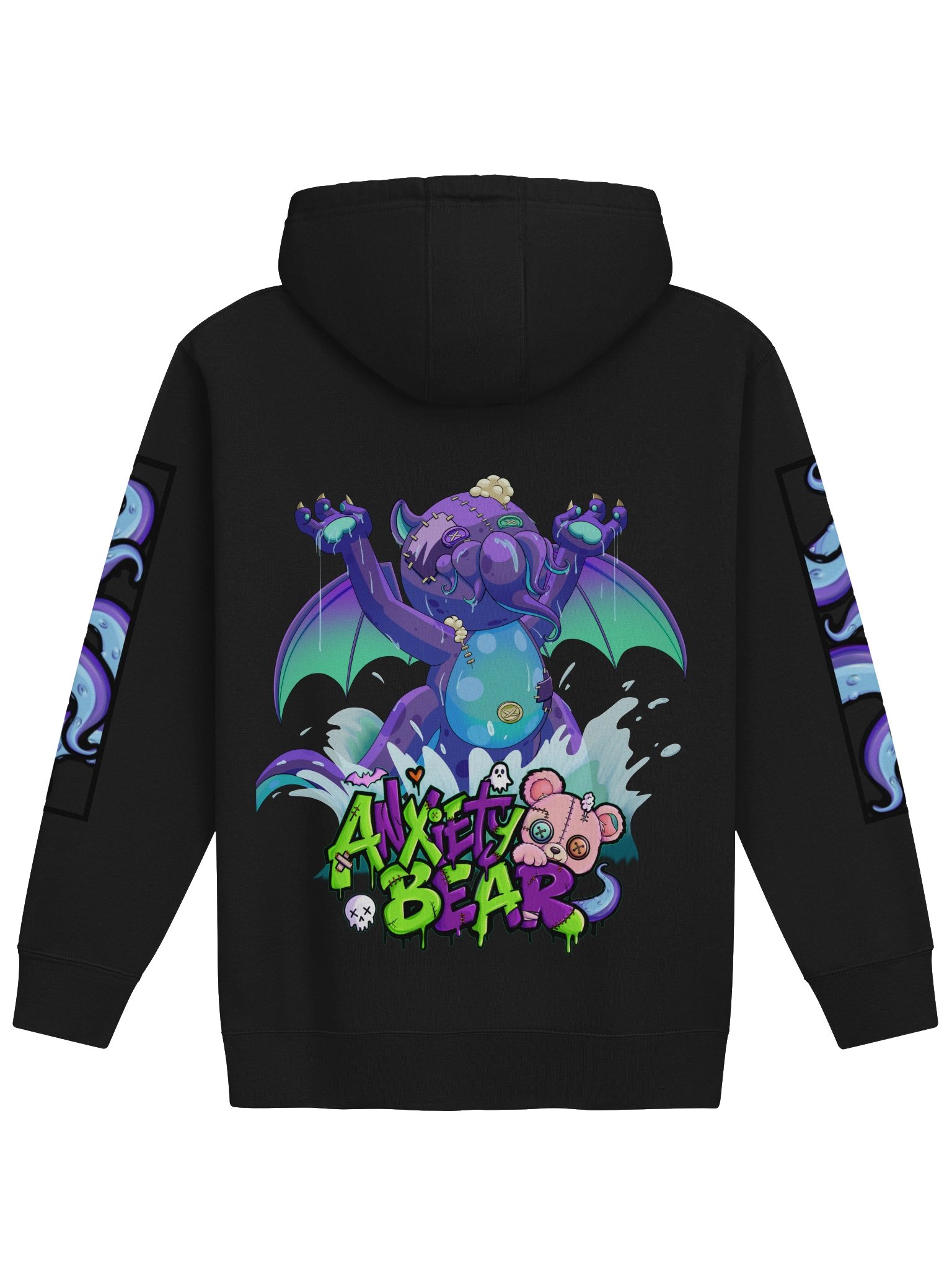 Anxiety Bear Scare Bear: Bearthulu Hoodie product image (25)