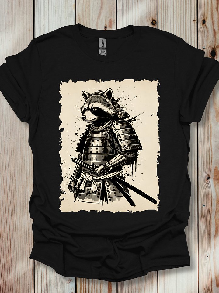 Samurai Raccoon T-Shirt product image (11)