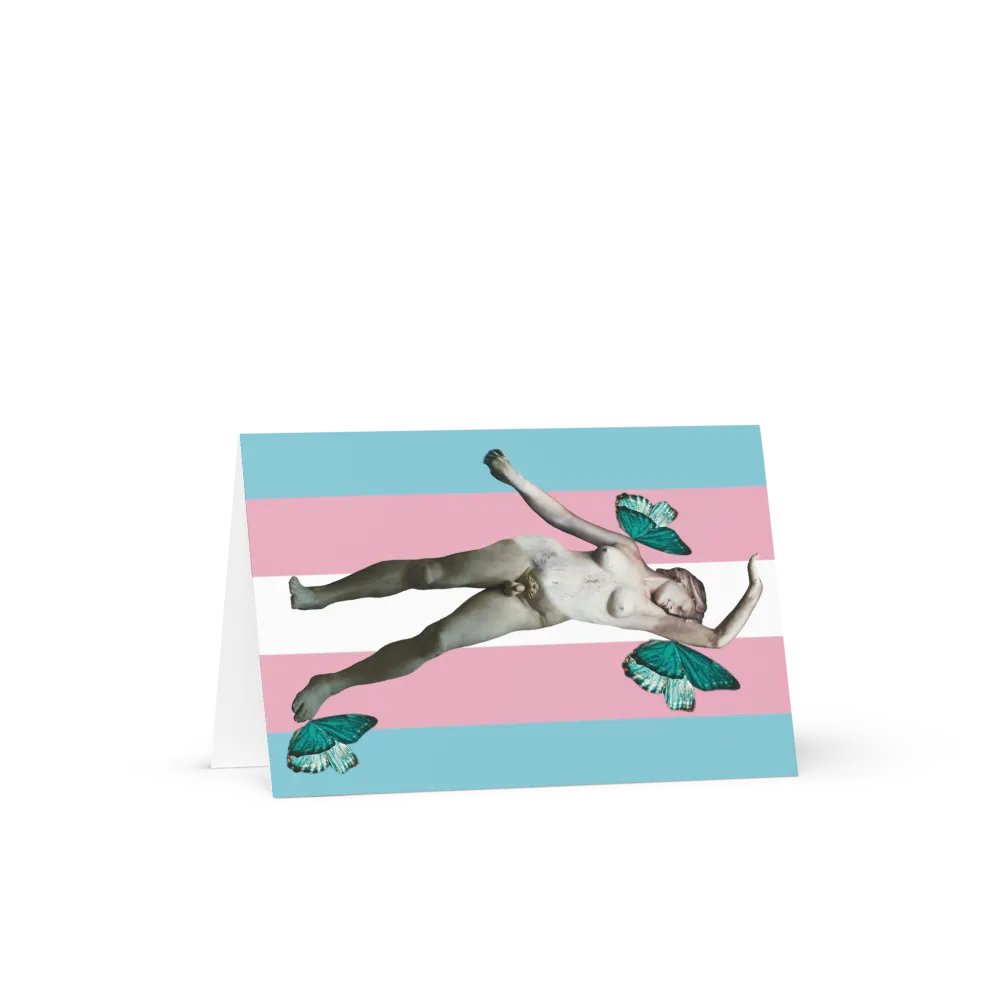 Trans Butterflies Card product image (7)