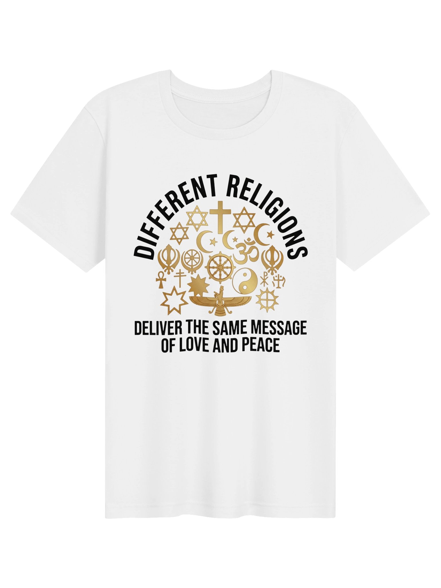 Different Religions Statement Tee product image (1)