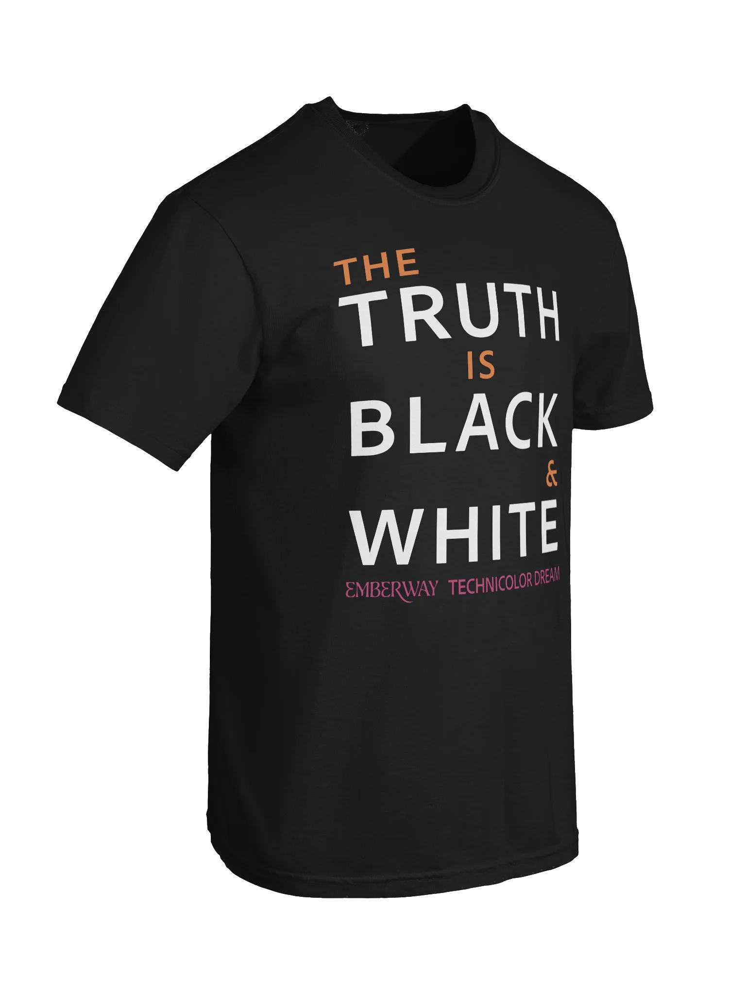 The Truth Is Black & White Tee product image (6)