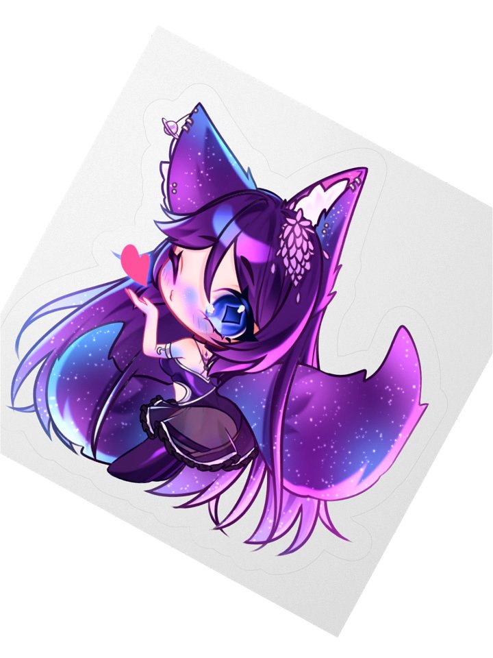 Chibi Miss Rave Mwuah~ Sticker product image (5)