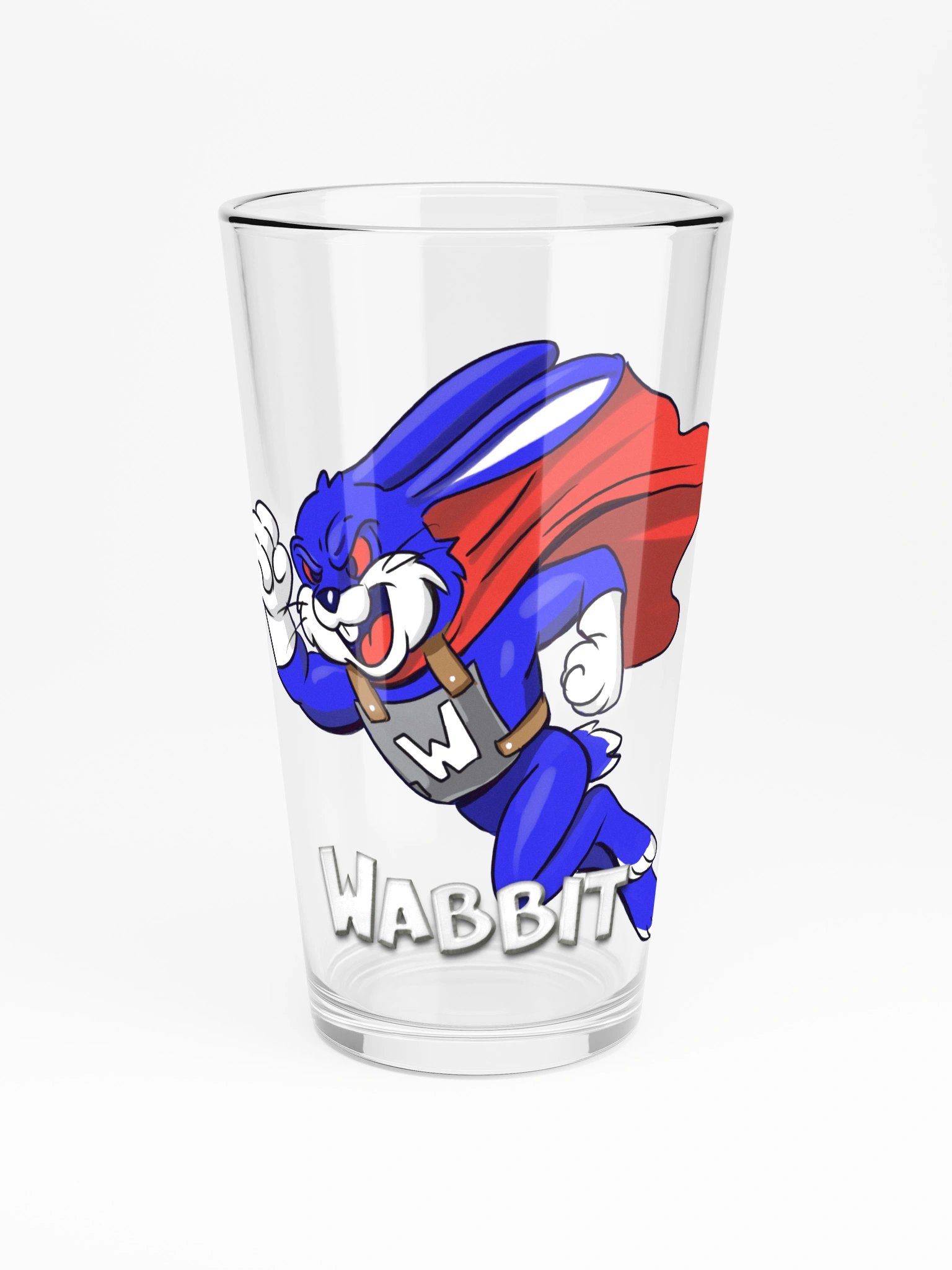 Super Wabbit Pint Glass product image (3)