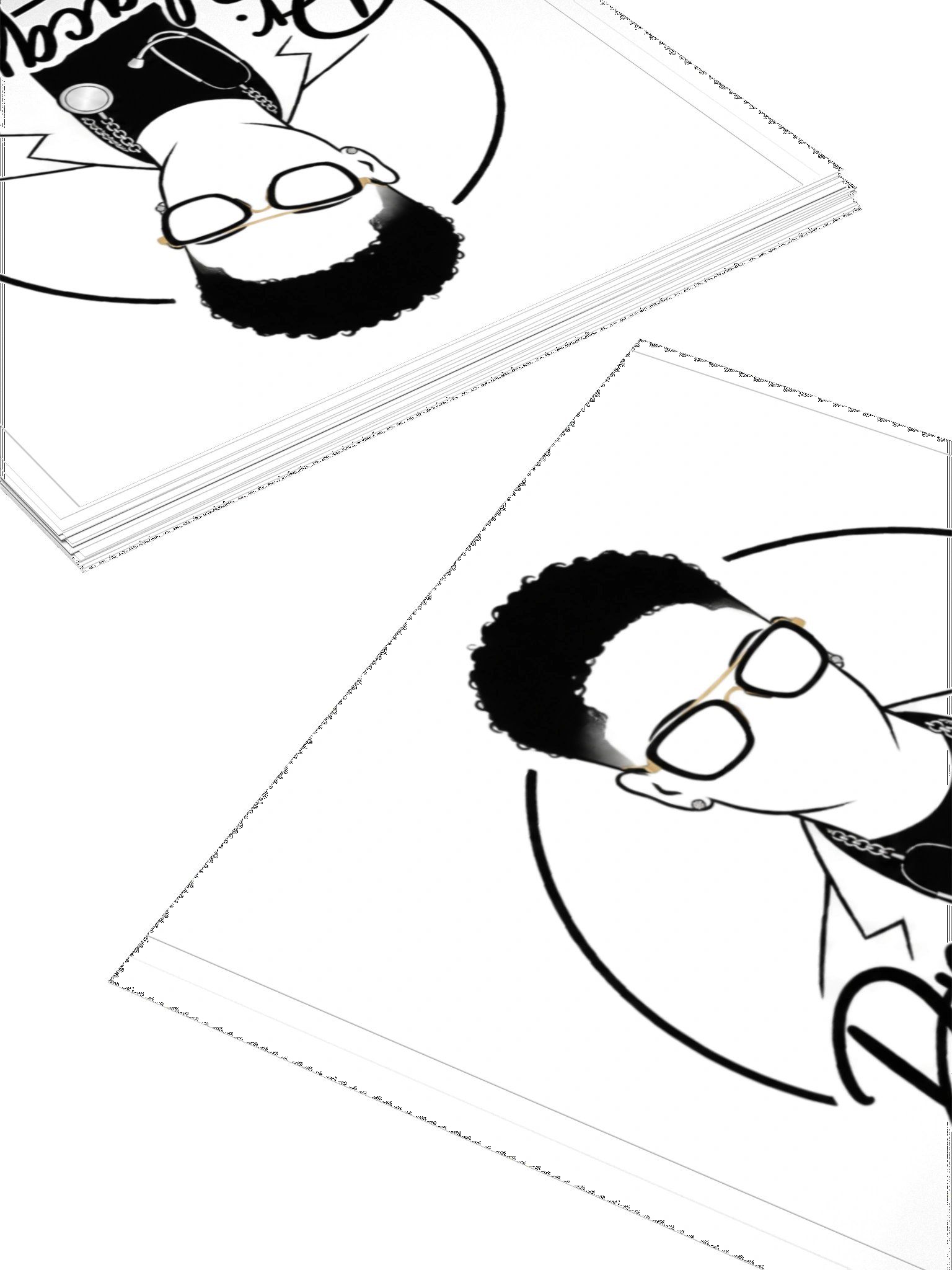 Dr. Blacqueer Sticker product image (4)