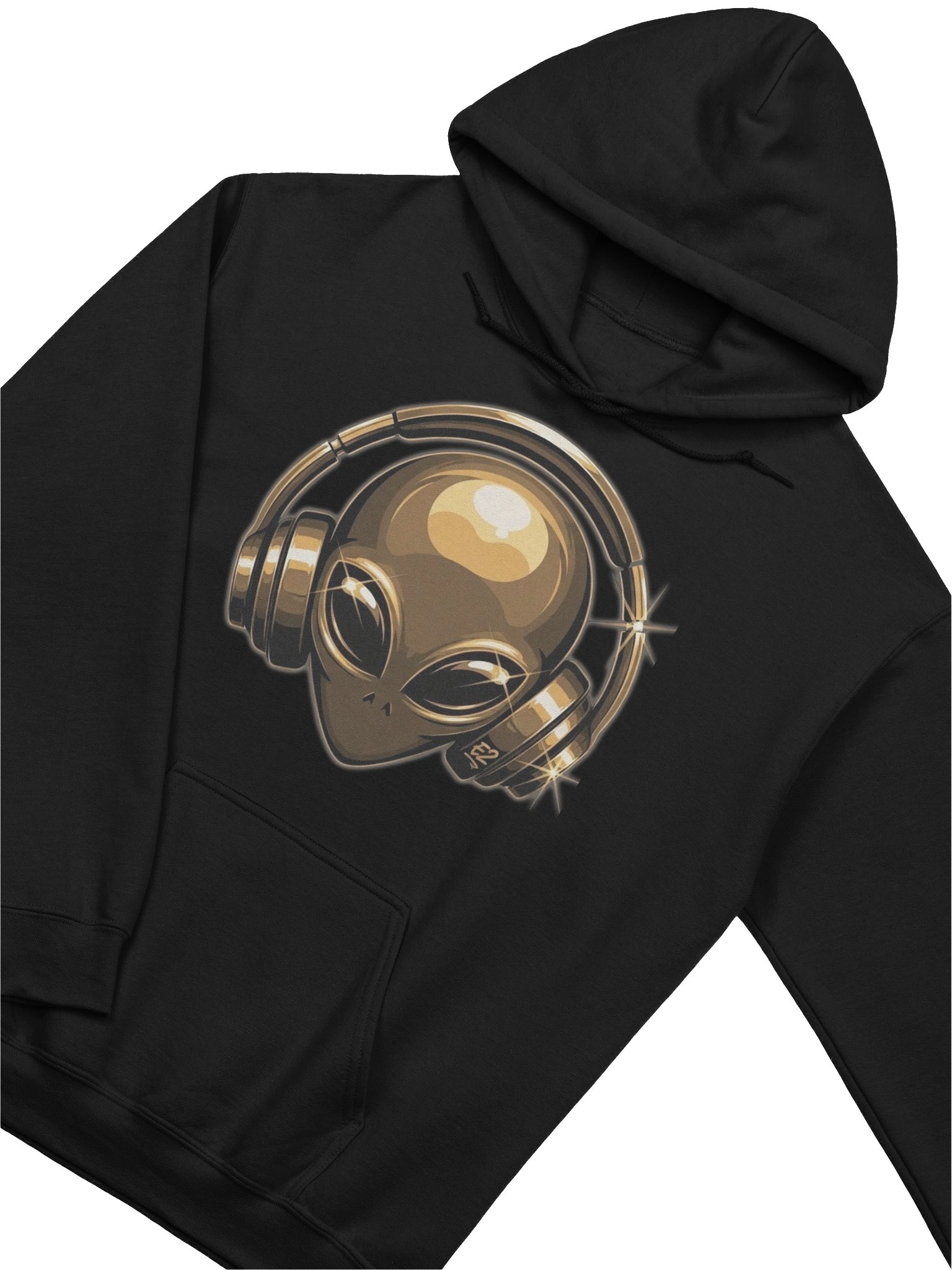 Gold e² Alien Logo Hoodie product image (6)