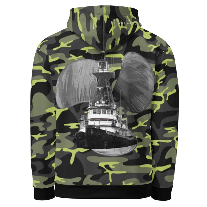 3 Prop & Tug CE (Green Camouflage) – Performance Marine Wear | Twin Anchor Apparel North Current Line product image (1)