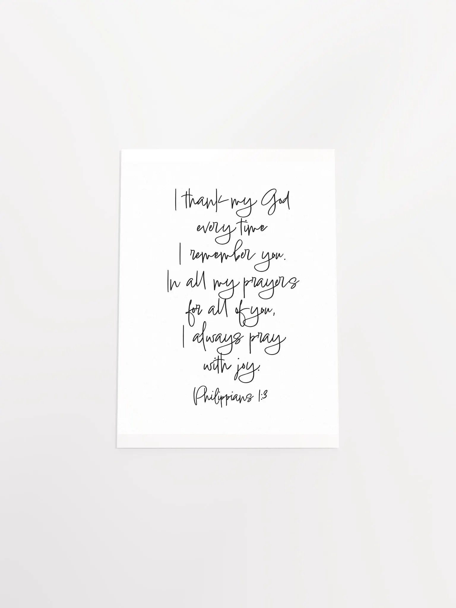 Thank My God for You - Print product image (4)