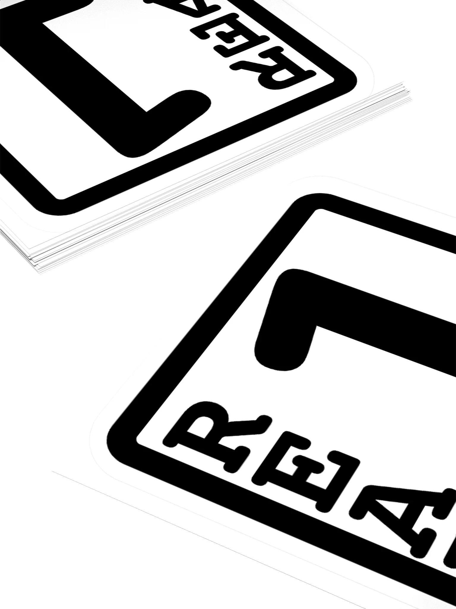 REAL 1 Sticker product image (4)