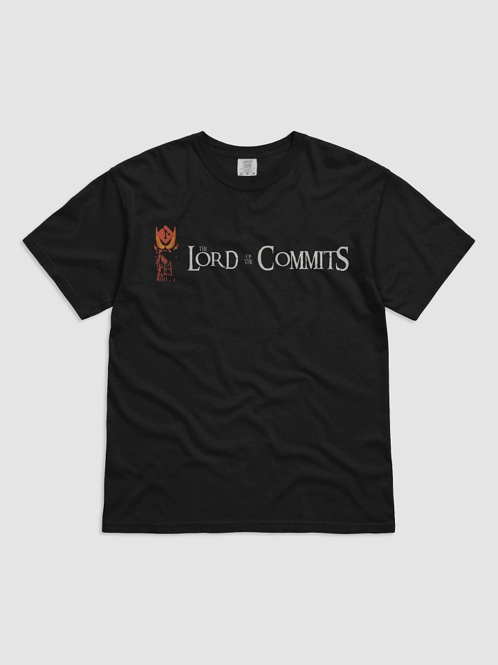The Lord of the Commits T-Shirt – One Branch to Rule Them All product image (1)