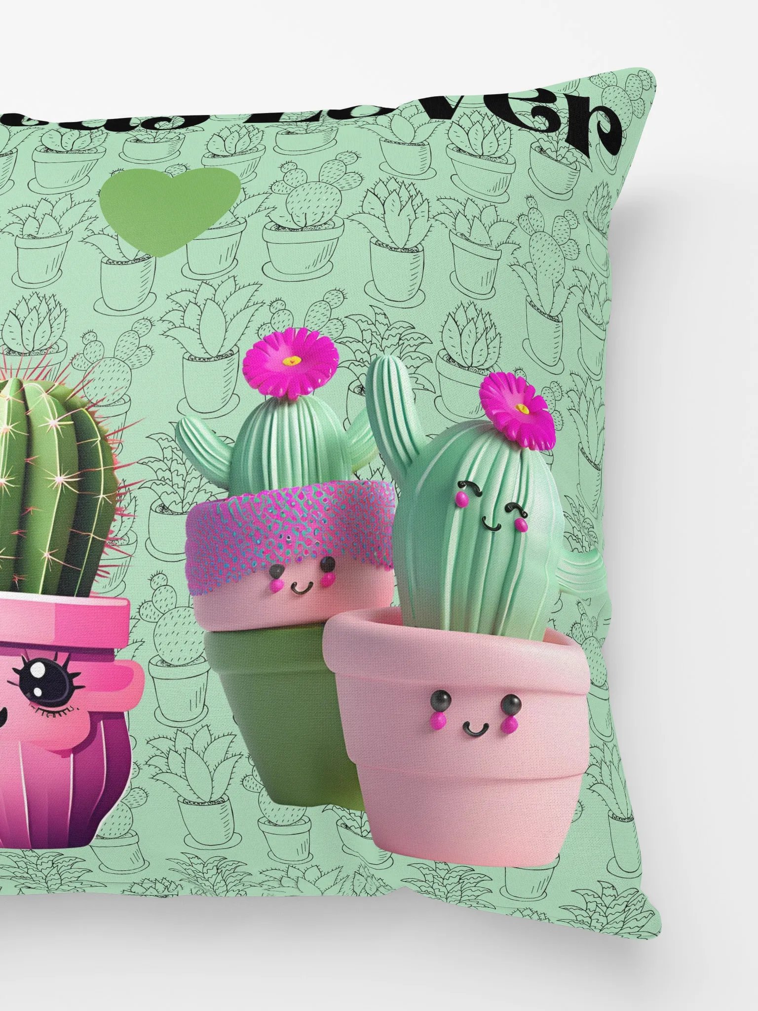 Cheerful Cactus Pillow product image (4)
