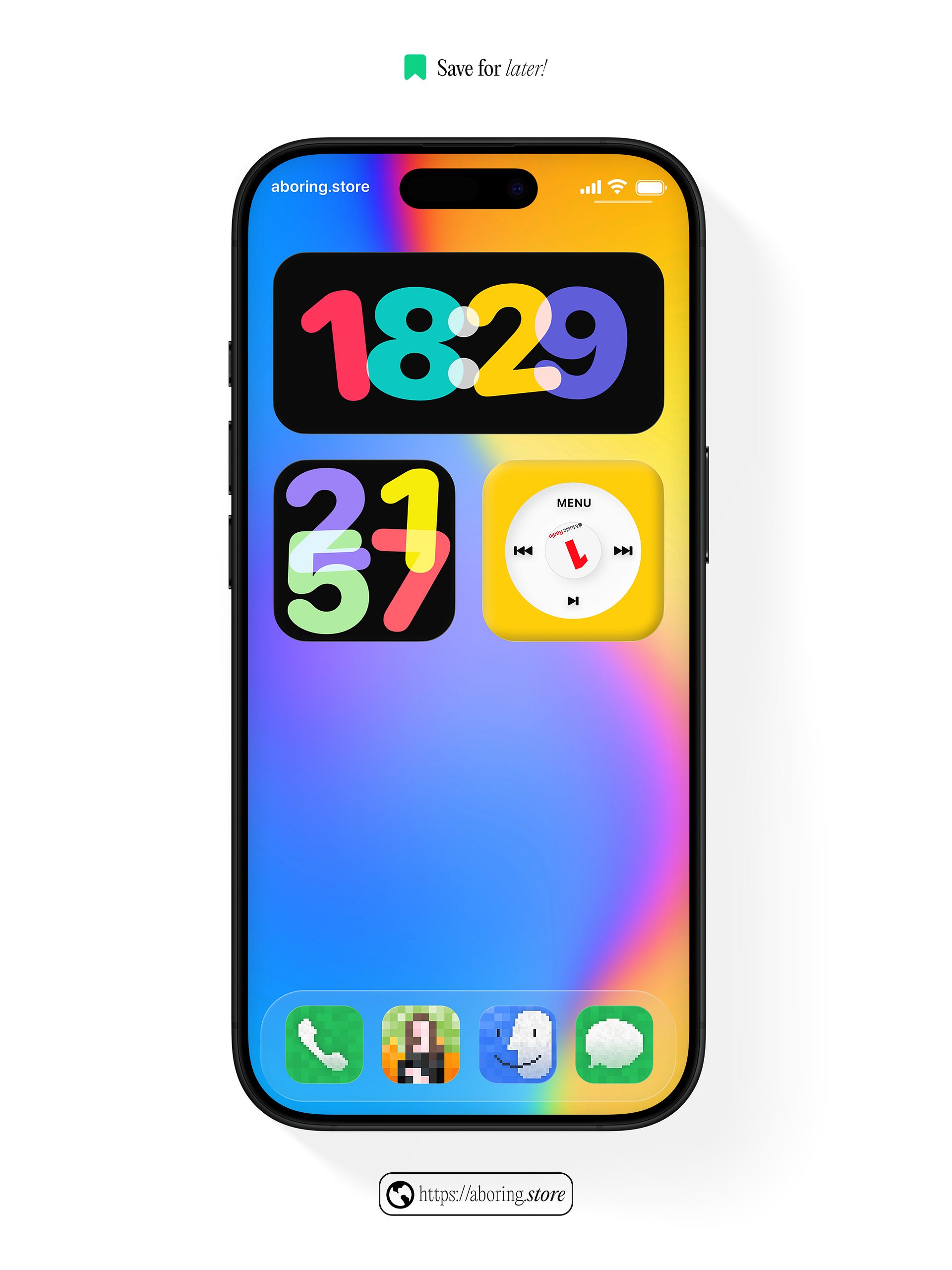 Monthly Free Widgy Widget For Bojing Pro/Pro Max Members product image (4)
