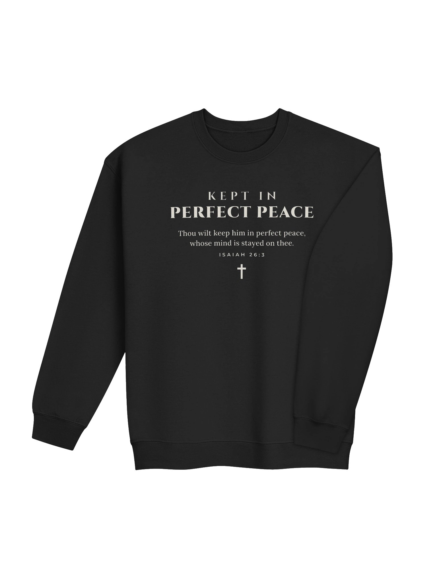 Kept in Perfect Peace Crewneck Sweatshirt product image (8)
