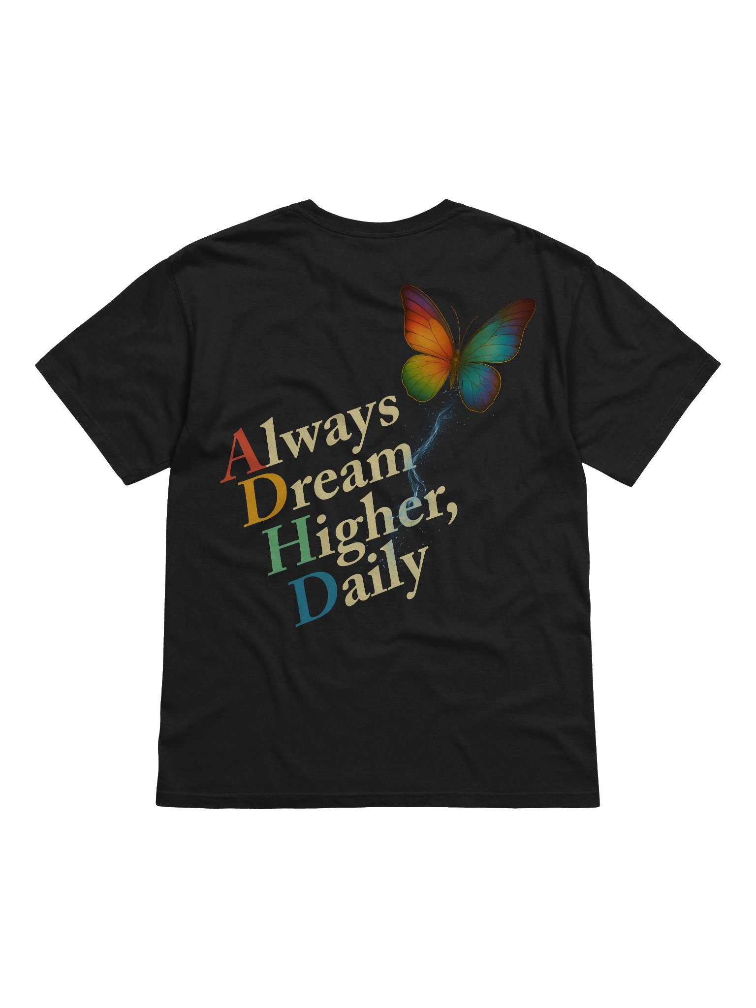 Always Dream Higher, Daily Butterfly Cotton Tee product image (12)