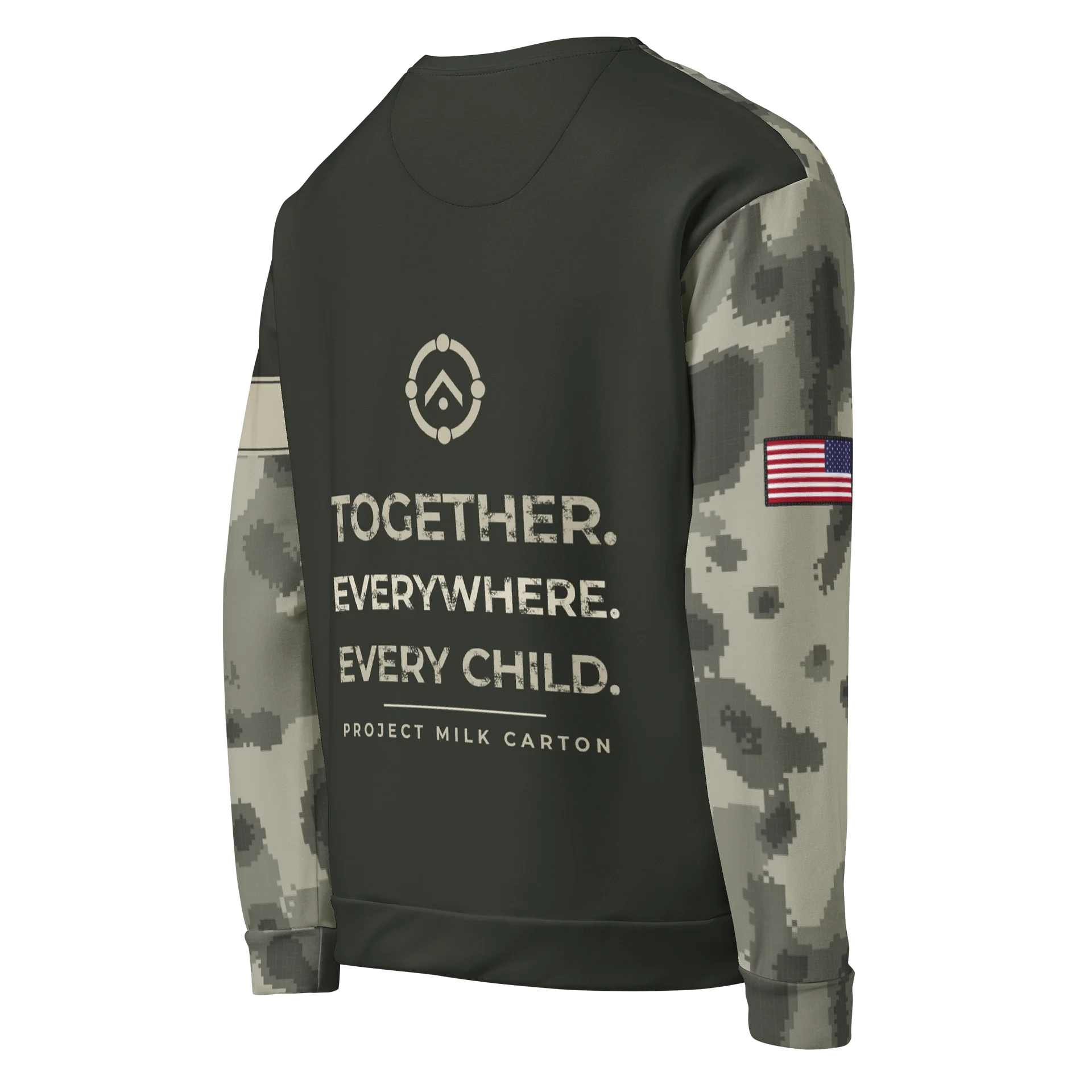 PMC Split Camo Crewneck product image (3)