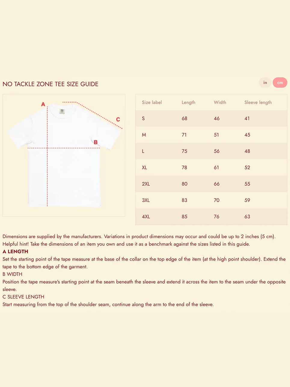 No Tackle Zone Tee product image (62)