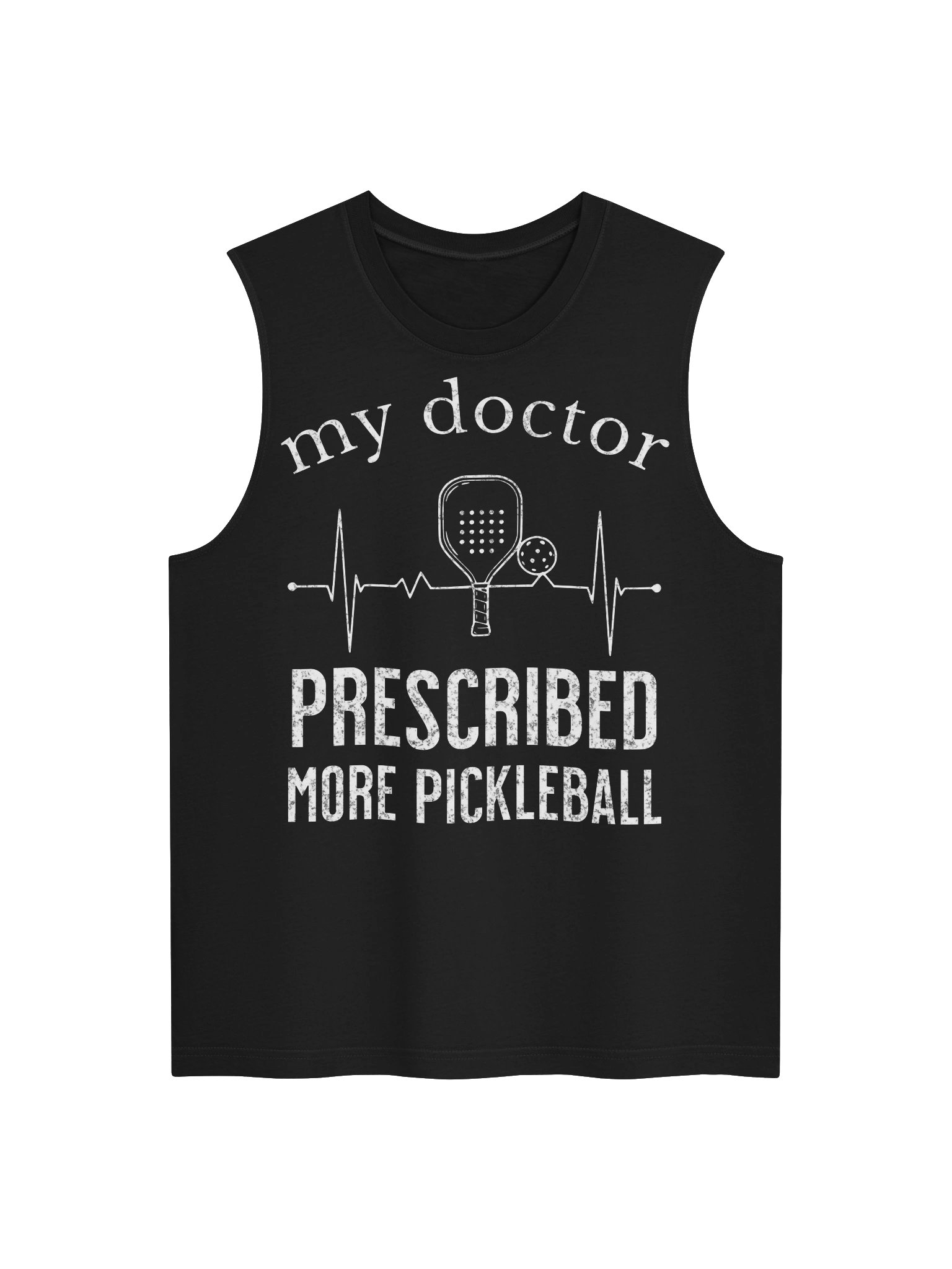 My Doctor Prescribed More Pickleball Tank Top – Funny Pickleball Tank Top product image (1)