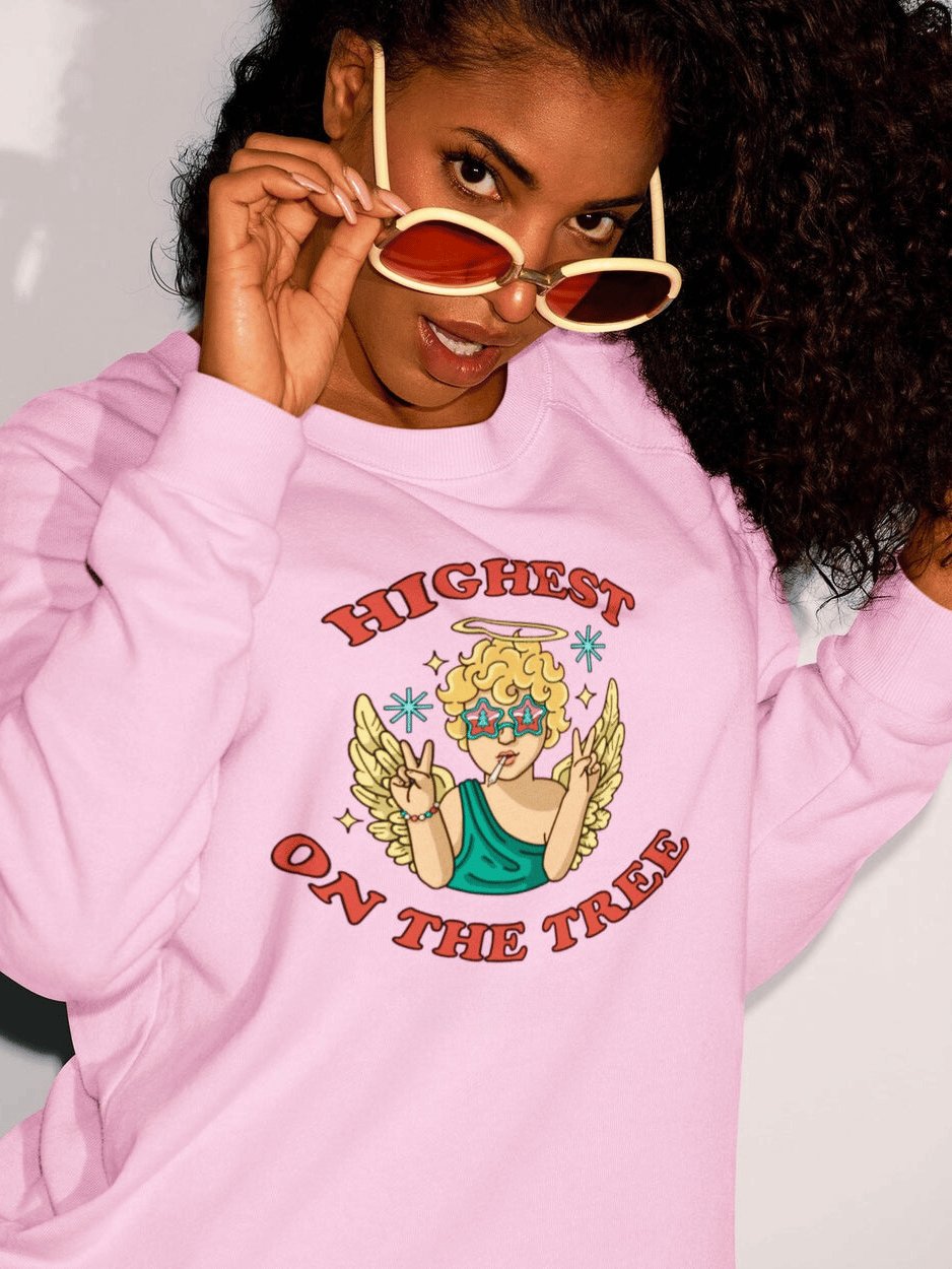 Peaceful Angel Crewneck Sweatshirt product image (2)
