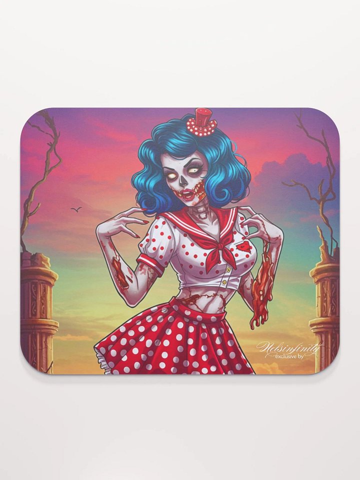 V3 Zombie Pinup Mouse Pad product image (2)